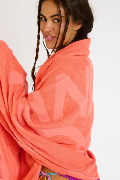 BEACH TOWEL Pink POPSY TOWELY