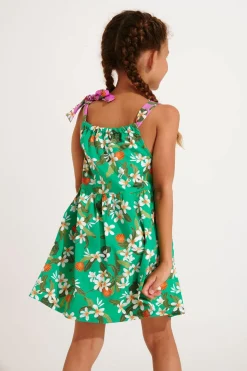 BEACHWEAR DRESS Green M BAPO KELEPOA