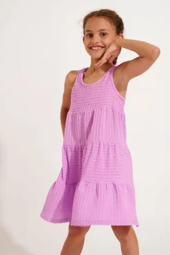 BEACHWEAR DRESS Purple M MIGNONS GROOVE