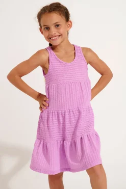 BEACHWEAR DRESS Purple M MIGNONS GROOVE