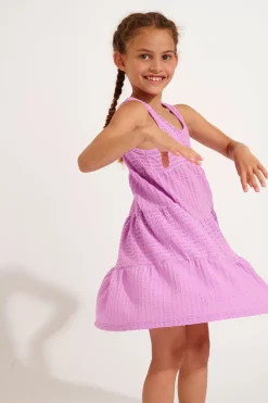 BEACHWEAR DRESS Purple M MIGNONS GROOVE