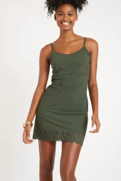 Beachwear dress Green ALZETTE HUAWEI