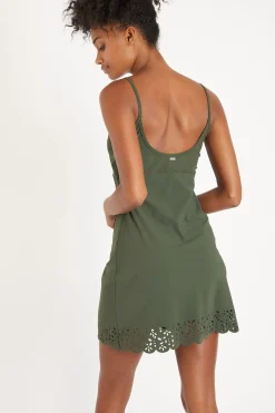 Beachwear dress Green ALZETTE HUAWEI