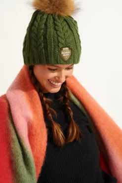 Beanie Green DOTTO LEMONWOOD