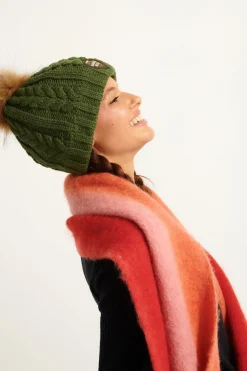 Beanie Green DOTTO LEMONWOOD