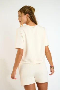 BERMUDAS Ecru RAW BAYJOY