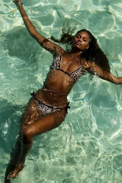 BLUCO & SADIA SAVARI beige 2-piece swimsuit