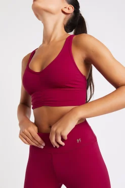 Bralette Red FLOW WELLNESS