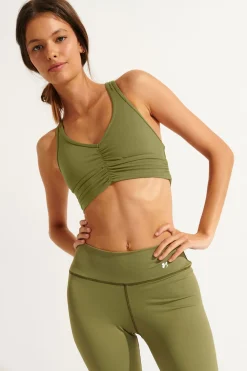 Bralette Khaki FLOW WELLNESS