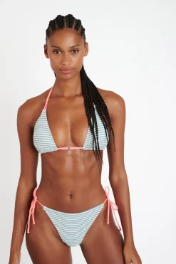 BRARO & LENKA MONOSTRIPE glacier bikini