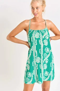 Dress Green HEIVA SARONG
