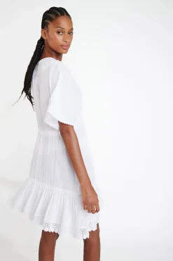 Dress White AVELLE SEATIME