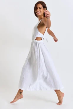 Dress White HELOISE CHERYLL