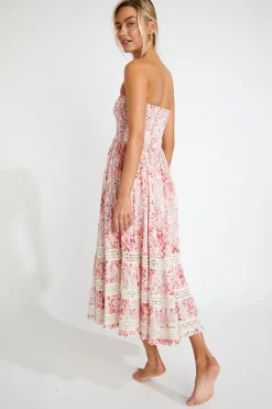 Dress Pink ETHEL FLOWERVIBE