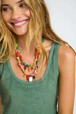 FANCY ACCESSORY Orange BIGRUB CHOCKER