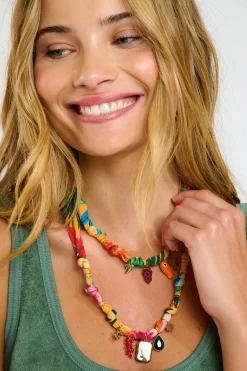 FANCY ACCESSORY Orange BIGRUB CHOCKER