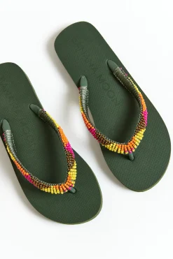 FLIP-FLOP Khaki CALISUN SEASIDE