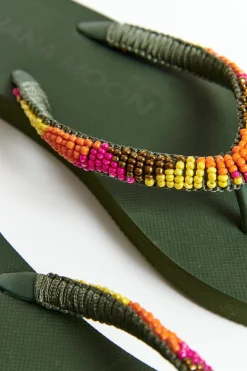 FLIP-FLOP Khaki CALISUN SEASIDE