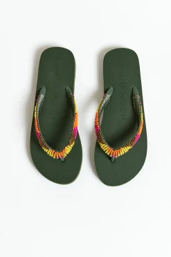 FLIP-FLOP Khaki CALISUN SEASIDE