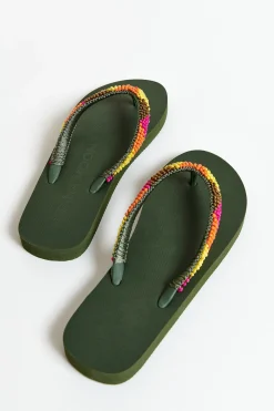 FLIP-FLOP Khaki CALISUN SEASIDE