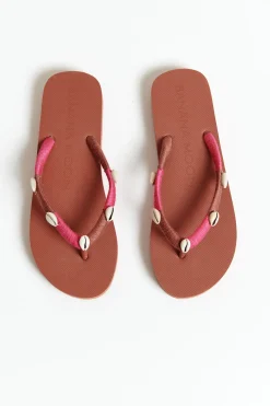 FLIP-FLOP Brown NILULU SEASIDE