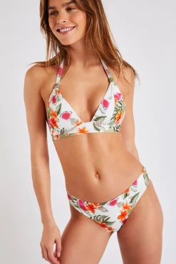 Hapo & Tupa Palmrose off-white two-piece bikini