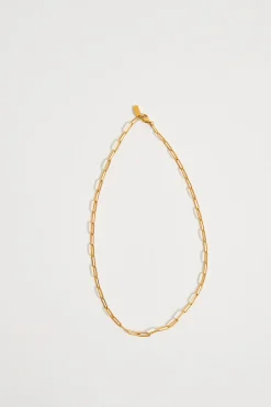 JEWELLERY Gold NECKLACE PAPERCLIP