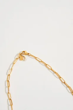 JEWELLERY Gold NECKLACE PAPERCLIP