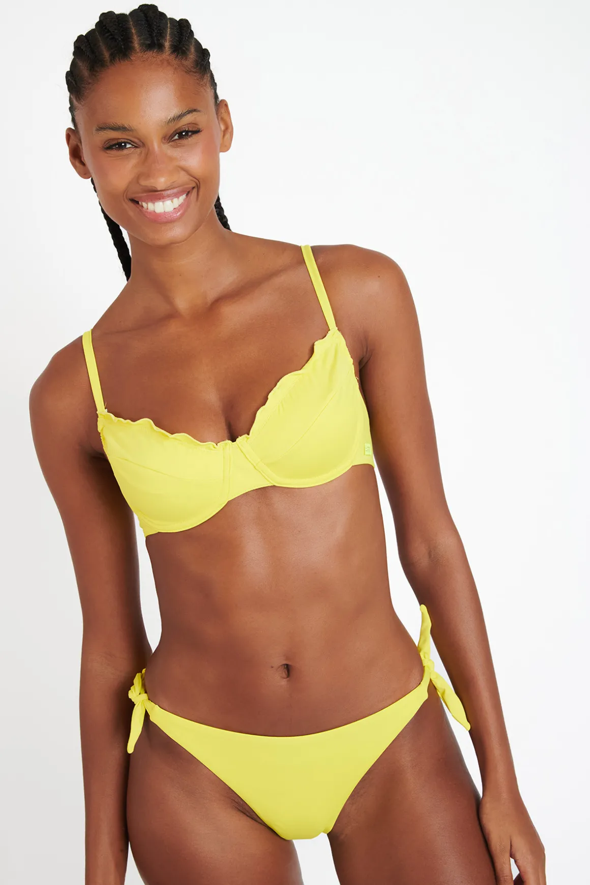 JOYO & MIKTA COLORSUN yellow balconnet bikini