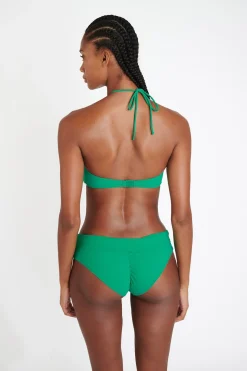 KENTEO & ZAPPA SPRING green bandeau swimsuit