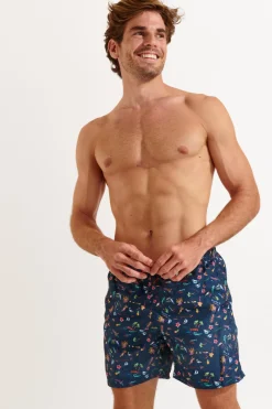 MEN'S SWIM TRUNKS Blue MANLY KURUMBA