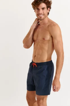 MEN'S SWIM TRUNKS Blue MANLY POOLSCAPE