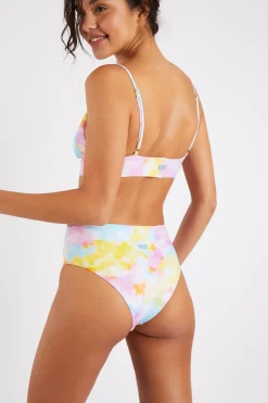 MIKO & MANHA COLORDYE tie-dye swimsuit