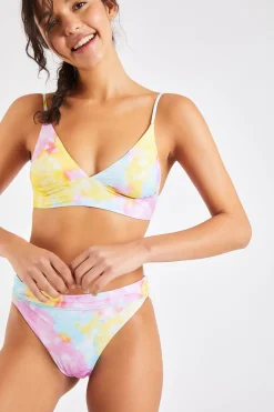 MIKO & MANHA COLORDYE tie-dye swimsuit