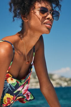 Mordoré Beige butterfly style sunglasses - BM190P03