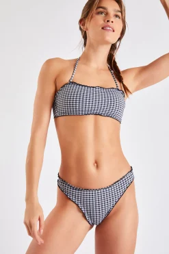 Noto & Mila Babydoll black two-piece bikini