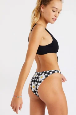 Nouo & Naida Sundaisy black two-piece bikini