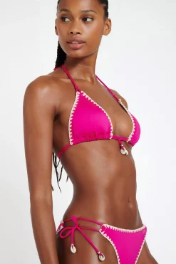 NUCO & AVORA ETHNICHIC fuchsia bikini