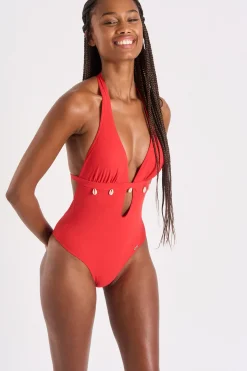 ONE PIECE Red SHELLINA SPRING