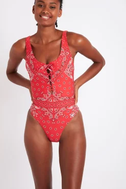 ONE PIECE Red DEDHAM VENTANA