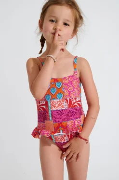 ONE PIECE Pink M LEAFY JAIPUR