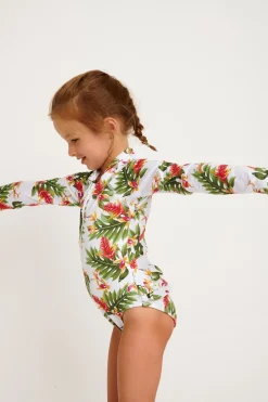 ONE PIECE White M SPLASHY KAELUA