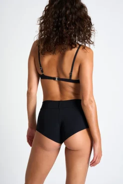 OTLO & FIMA BLACK shorty 2-piece swimsuit