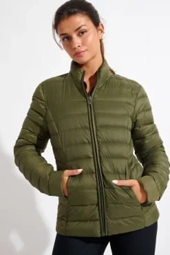 Padded Jacket Khaki CAMROSE DURHAM