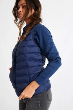 Padded Jacket Blue ULLA DURHAM