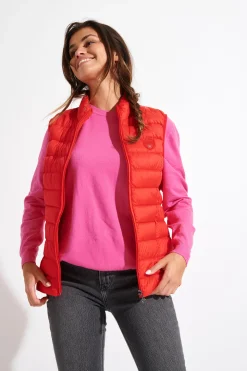 Padded Jacket Red ULLA DURHAM