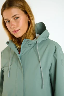 PARKA Green STORMY THUNDER