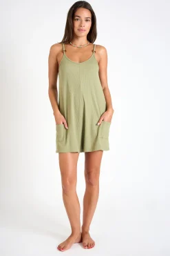 ROMPER Green APRIL AMARIA