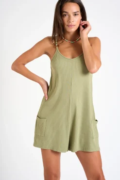 ROMPER Green APRIL AMARIA