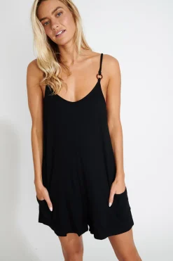 ROMPER Black APRIL AMARIA